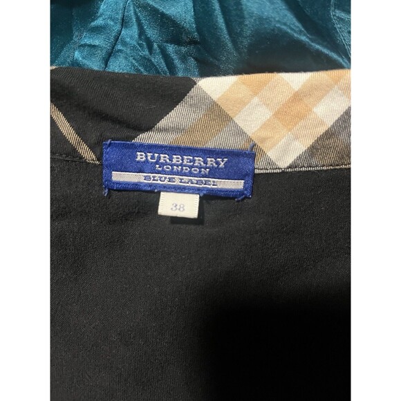 Burberry Blue Label Short Sleeved Cut and Sewn Nova Check Size 38 Ladies - Picture 5 of 6